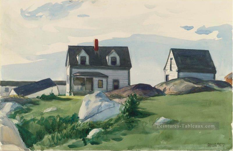 maisons de squam light gloucester 1923 Edward Hopper Peintures à l'huile